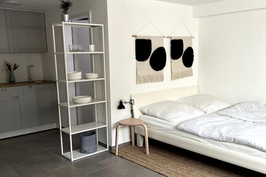 אוברלינגן 1-Zimmer-Apartment Am Bodensee מראה חיצוני תמונה